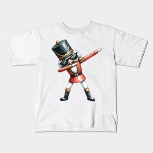 Christmas Nutcracker Dabbing Dance Kids T-Shirt